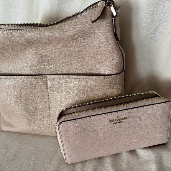 Kate Spade Tan Shoulder Bag and Wallet Set - Picture 1 of 3